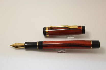 Conway Stewart Duro Red Hard Rubber Fountain Pen