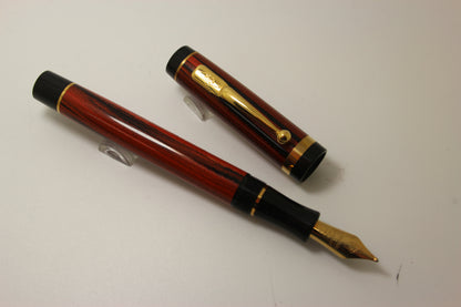 Conway Stewart Duro Red Hard Rubber Fountain Pen