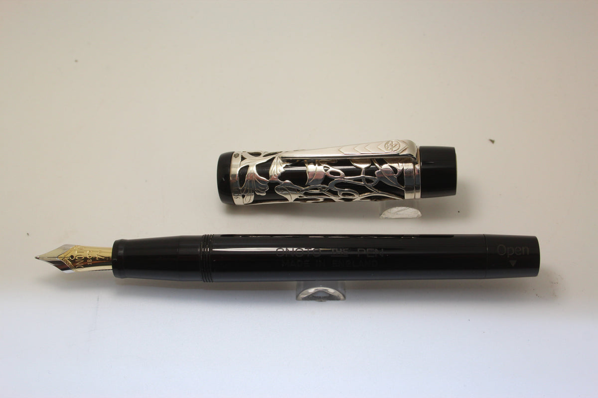 Onoto Heritage Silver Cap Overlay Fountain Pen