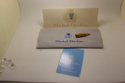 Michel Perchin Fleur de Lys Limited Edition Red vermeil Fountaian Pen