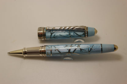 David Oscarson Winter Collection - Winter Blue Roller Ball