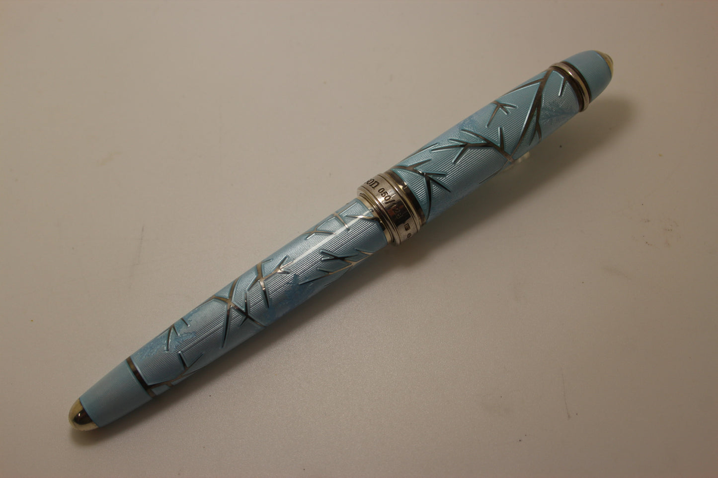 David Oscarson Winter Collection - Winter Blue Roller Ball