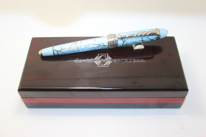 David Oscarson Winter Collection - Winter Blue Roller Ball