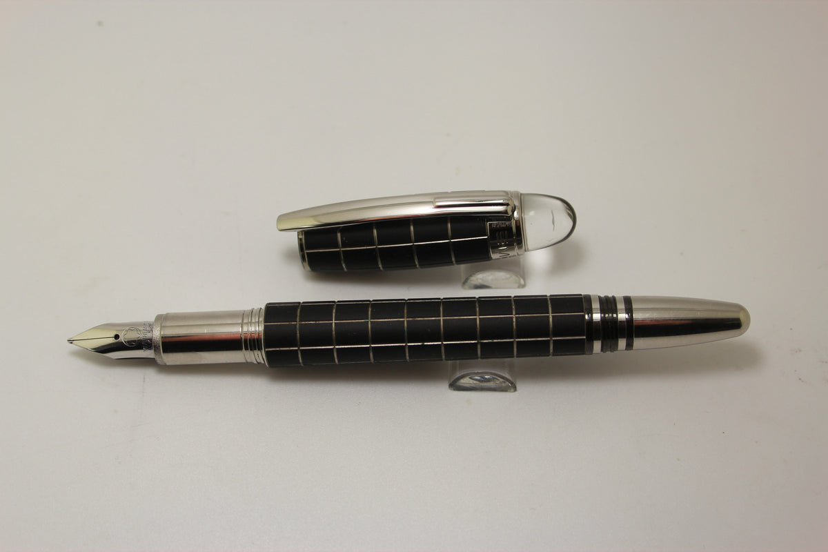 Montblanc Starwalker Metal & Rubber Fountain Pen 14k Nib