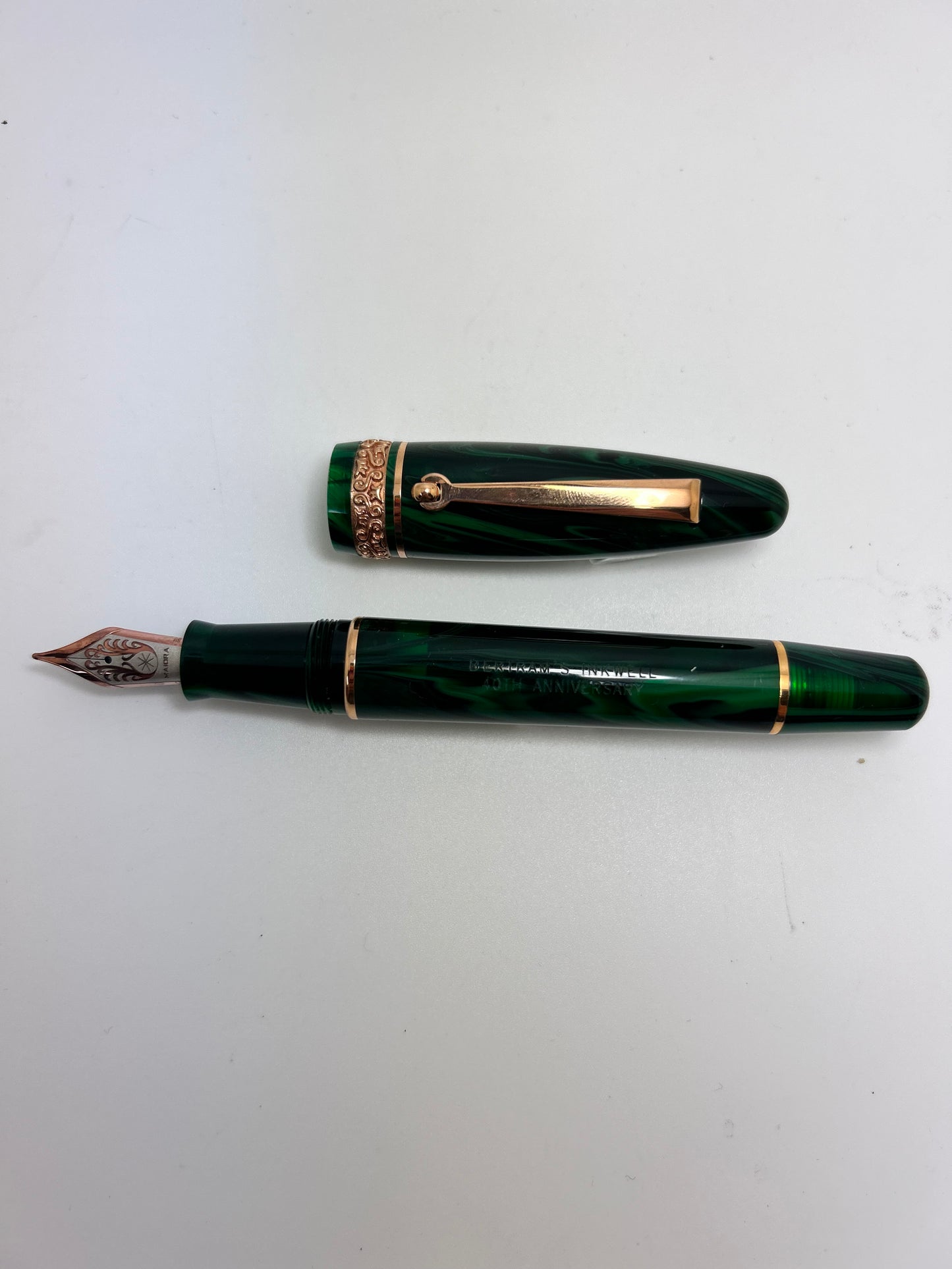 Maiora Ultra Ogiva Golden Age 2.0 Bertram's Inkwell 40th Anniversary Fountain Pen Micro Batch
