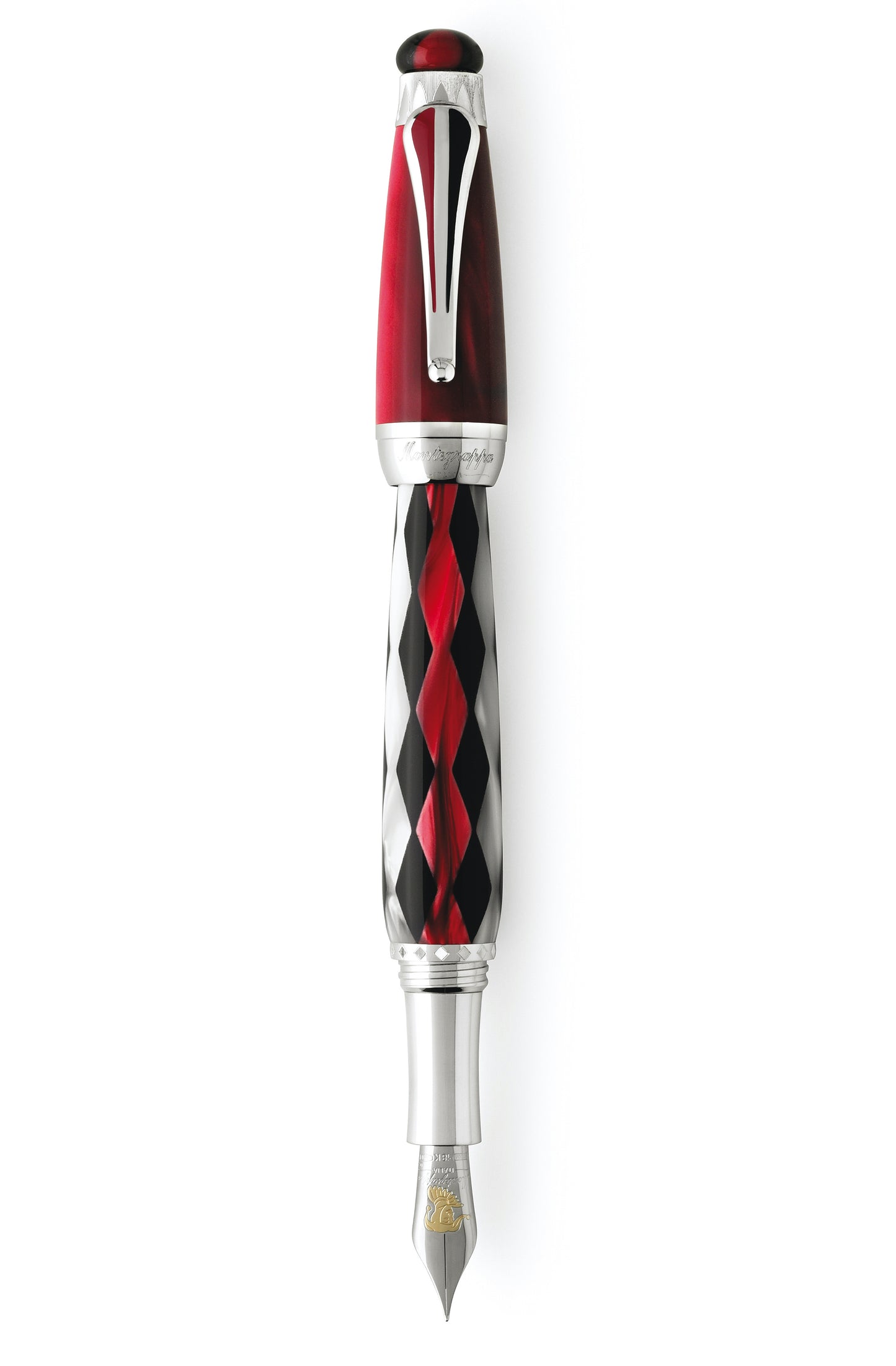 Montegrappa Invito a Rigoletto Sterling Silver Limited Edition Fountain Pen, 2013