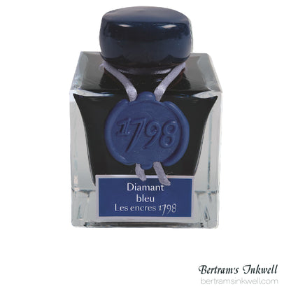 J. Herbin 1670 Anniversary Diamant Bleu 50mL Bottled Ink