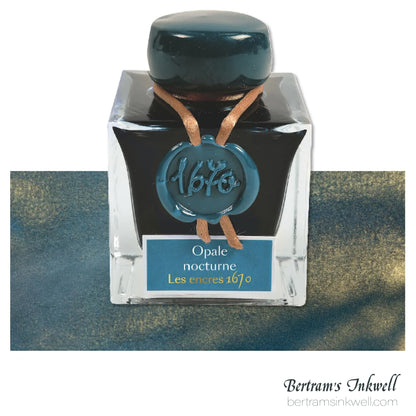 J. Herbin 1670 Anniversary Opale Nocturne Fountain Pen Ink Bottle 50ml
