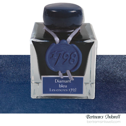 J. Herbin 1670 Anniversary Diamant Bleu 50mL Bottled Ink
