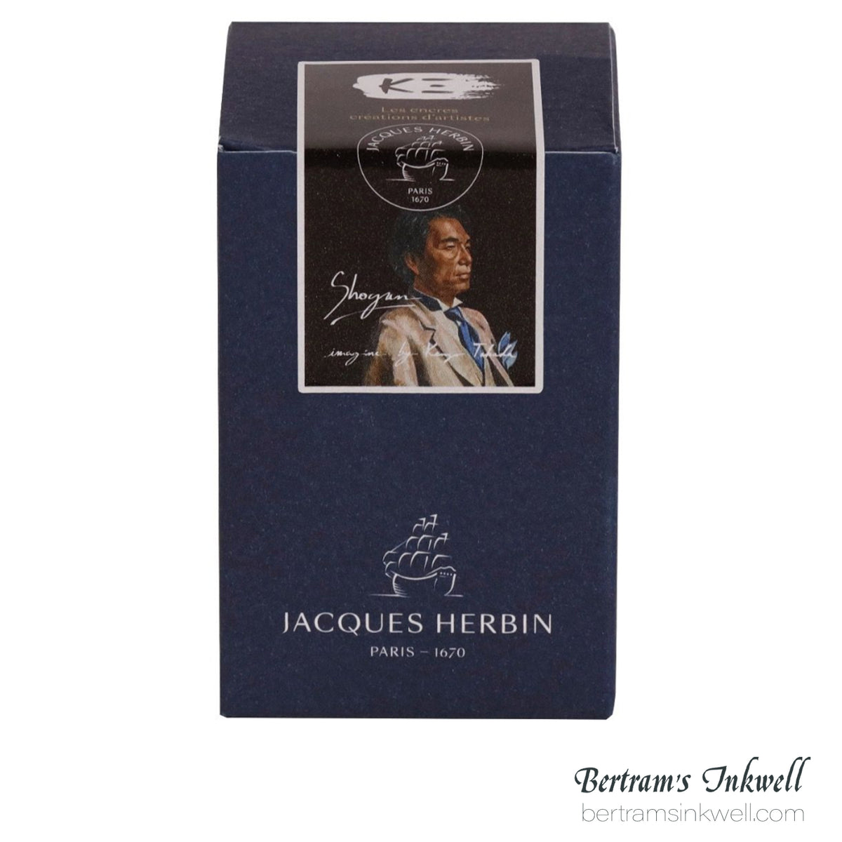 Jacques Herbin Créations d'Artistes - Shogun - Kenzo Takada Fountain Pen Ink Bottle 50ml