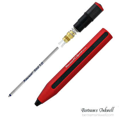 Kaweco AC Sport Carbon Red Ballpoint Pen