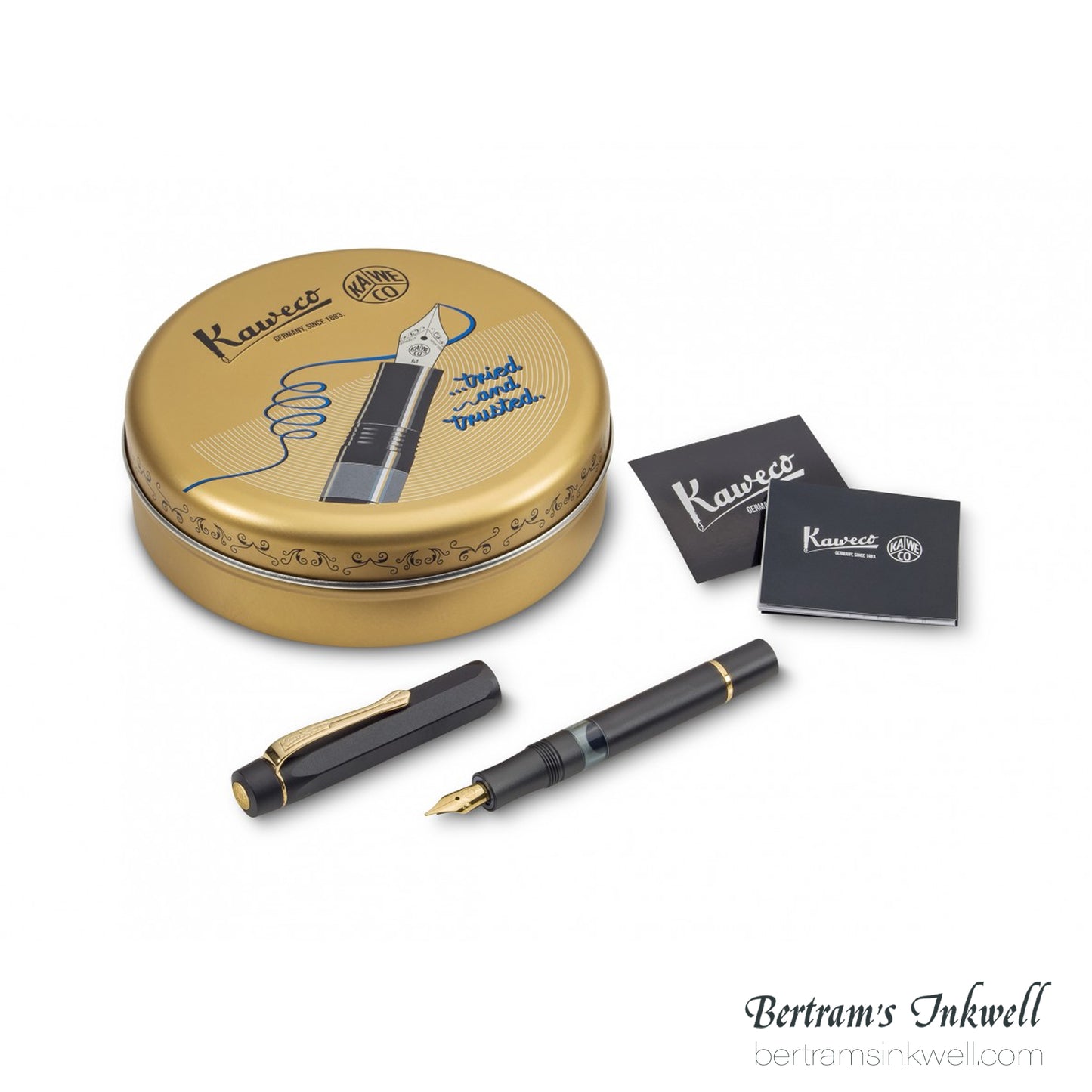 Kaweco Sport Piston Filler Solo Black Fountain Pen