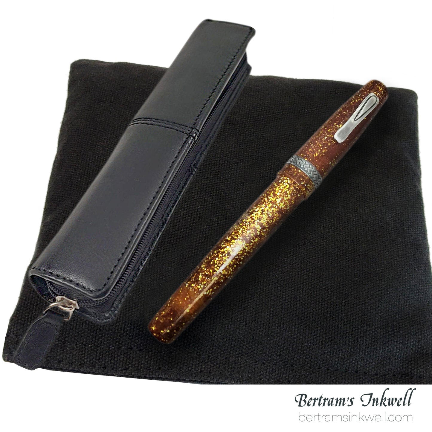 Krone Cosmos Roswell Rollerball Special Edition Rollerball Pen With Leather Pen Case