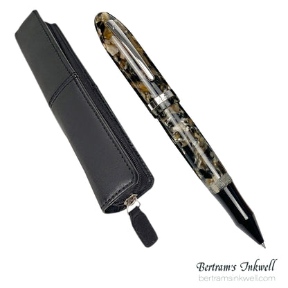 Laban Mento Celebration Shell Rollerball With Leather Pen Case