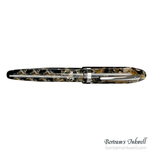 Laban Mento Celebration Shell Rollerball With Leather Pen Case