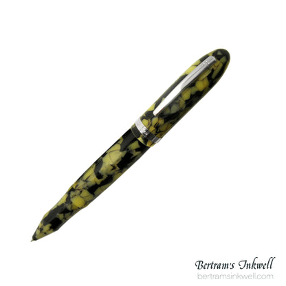 Laban Mento Cracked Ice Rollerball With Leather Pen Case