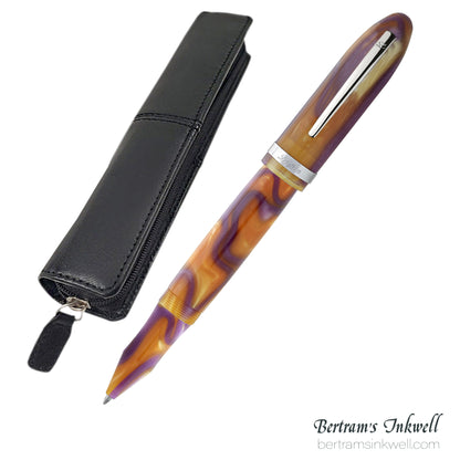 Laban Mento Lavender Rollerball With Leather Pen Case