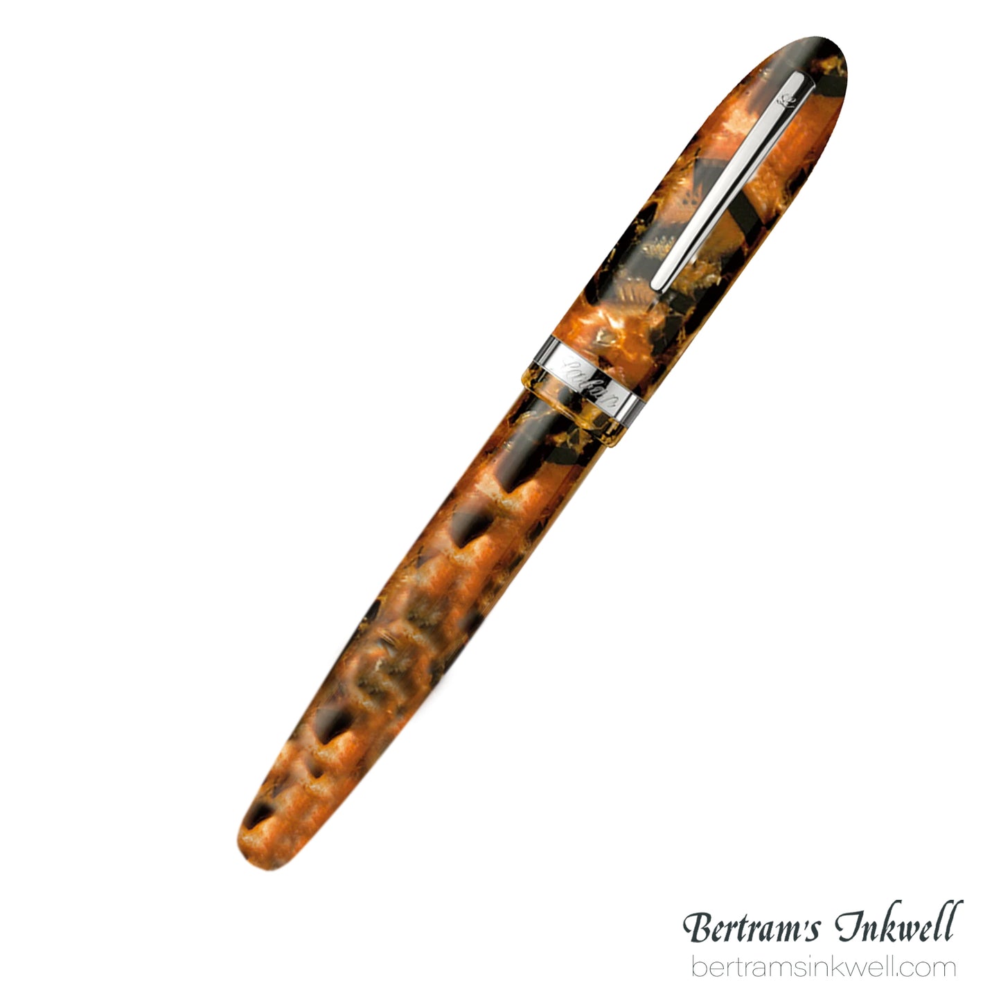 Laban Mento Pumpkin Seed Rollerball With Leather Pen Case