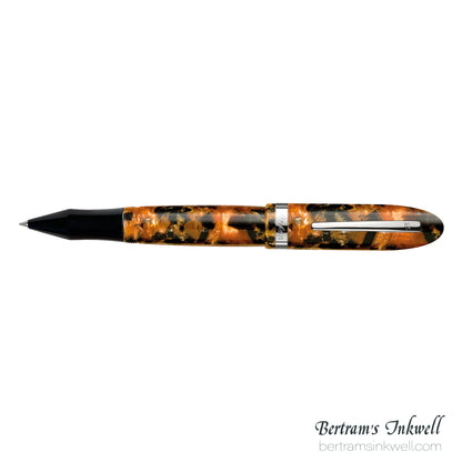 Laban Mento Pumpkin Seed Rollerball With Leather Pen Case