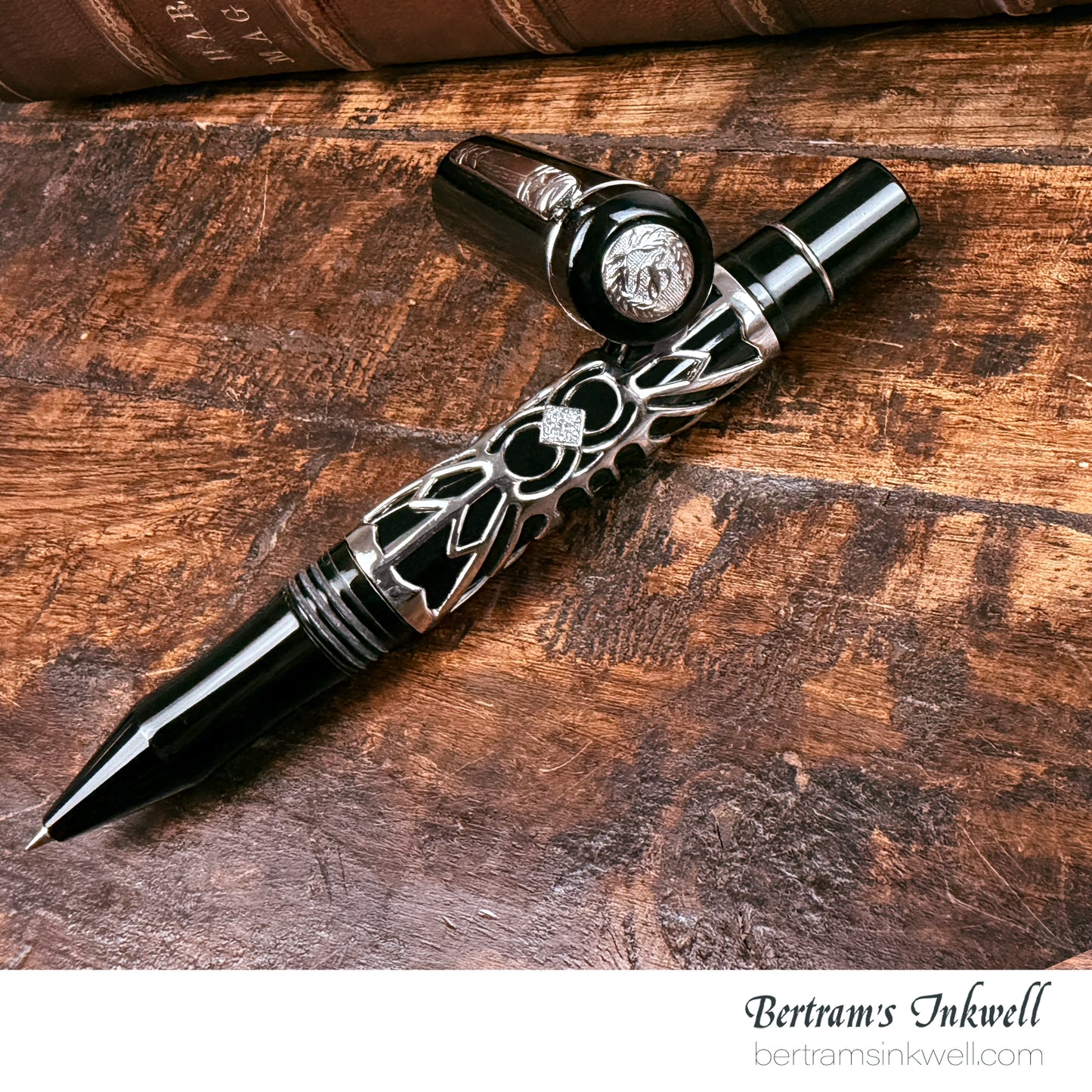 Laban Spider Rollerball With Leather Pen Case 2008, SP-R100