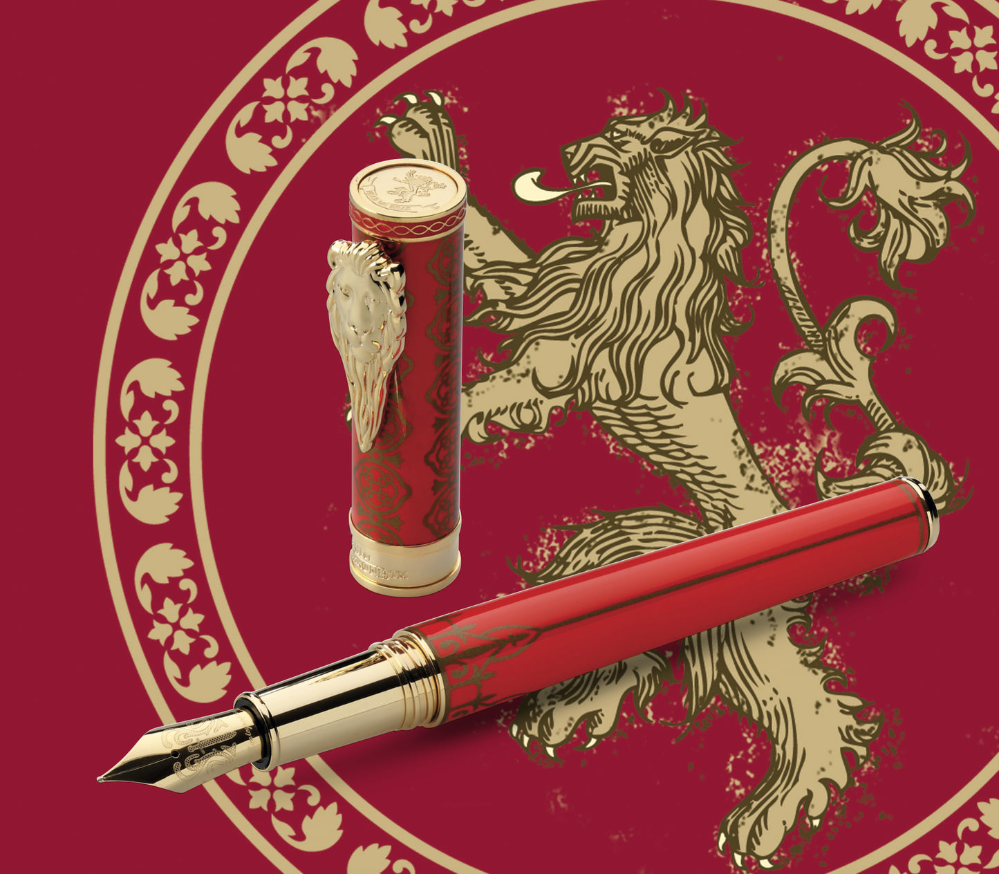 Montegrappa HBO Game of Thrones - Lannister Fountain Pen, 2017