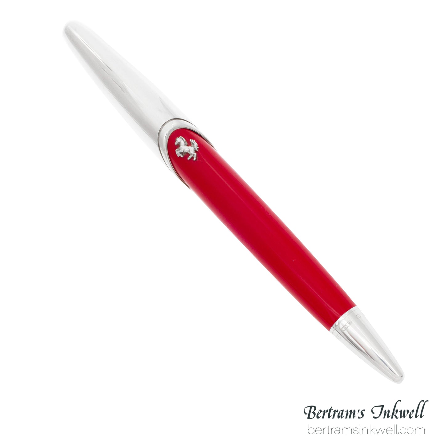 Montegrappa Ferrari Silver/Red Limited Edition Rollerball ISFBFBSR, 2004