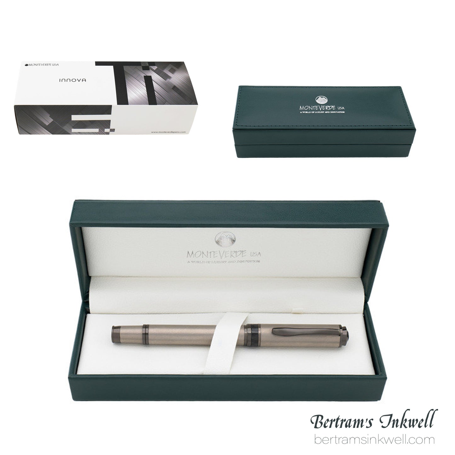 Monteverde Innova Titanium Numbered Edition Fountain Pen