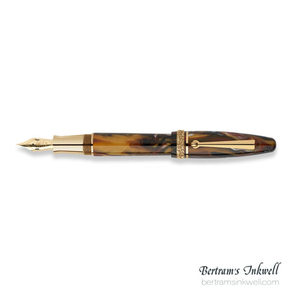 Maiora Ultra Ogiva Golden Age 2.0 Fire/Gold Fountain Pen