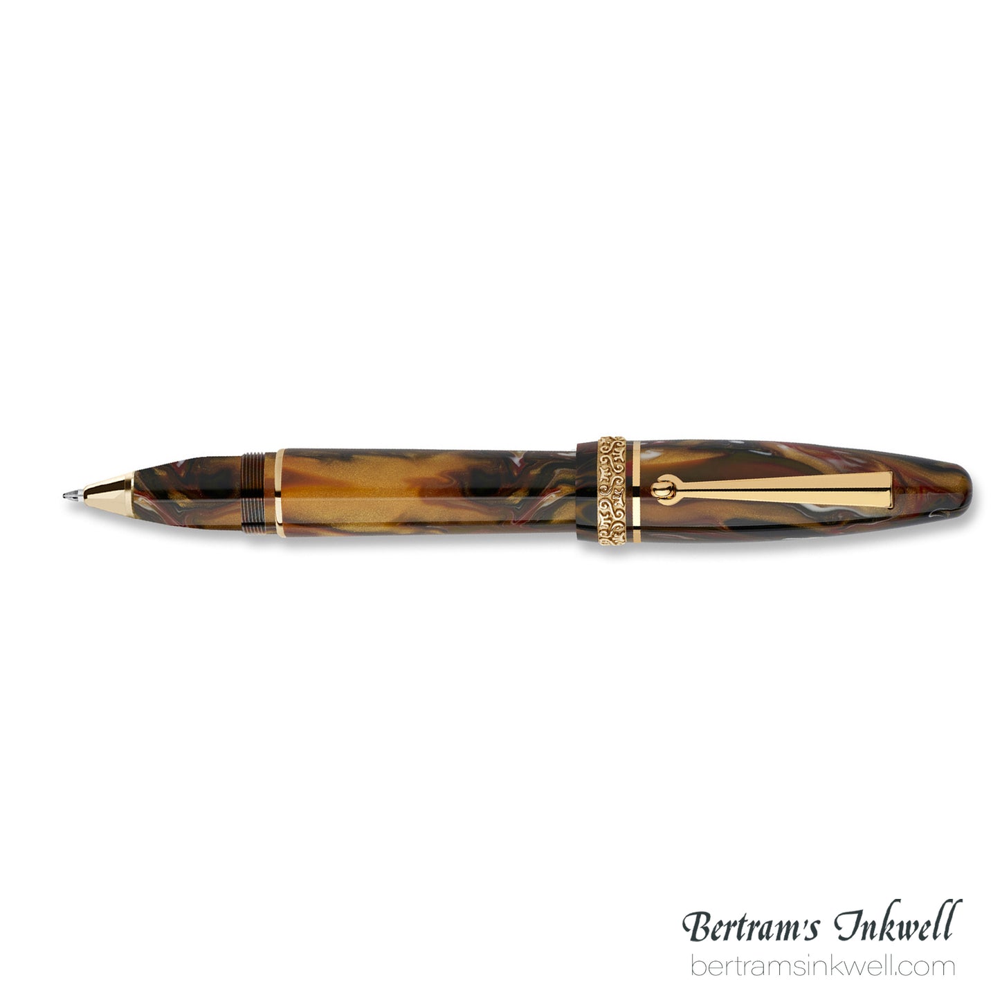 Maiora Ultra Ogiva Golden Age 2.0 Fire/Gold Rollerball