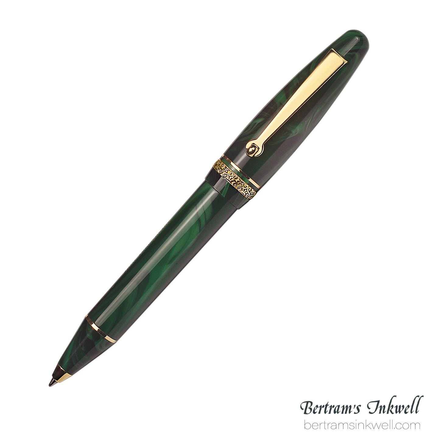 Maiora Ultra Ogiva Golden Age 2.0 Bertram's Inkwell 40th Anniversary Ballpoint Pen