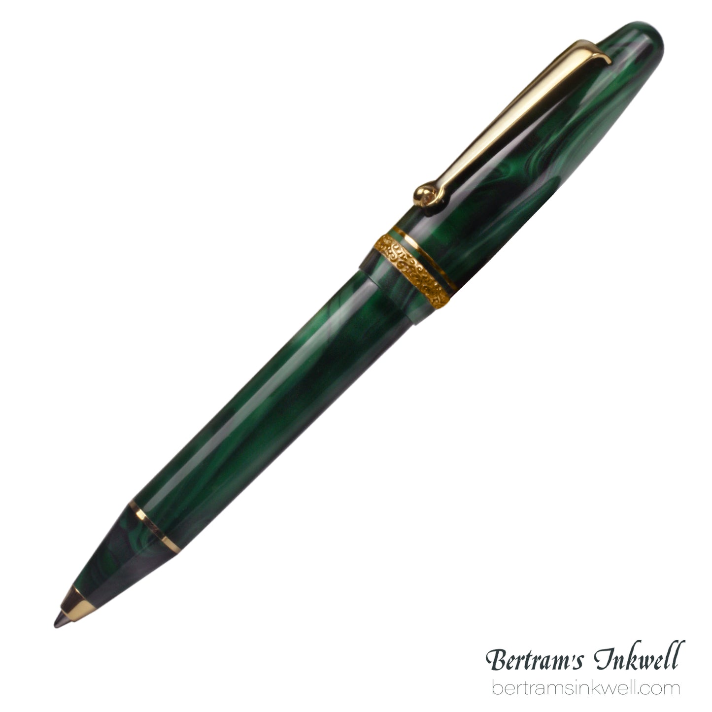 Maiora Ultra Ogiva Golden Age 2.0 Bertram's Inkwell 40th Anniversary Ballpoint Pen