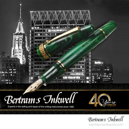 Maiora Ultra Ogiva Golden Age 2.0 Bertram's Inkwell 40th Anniversary Fountain Pen