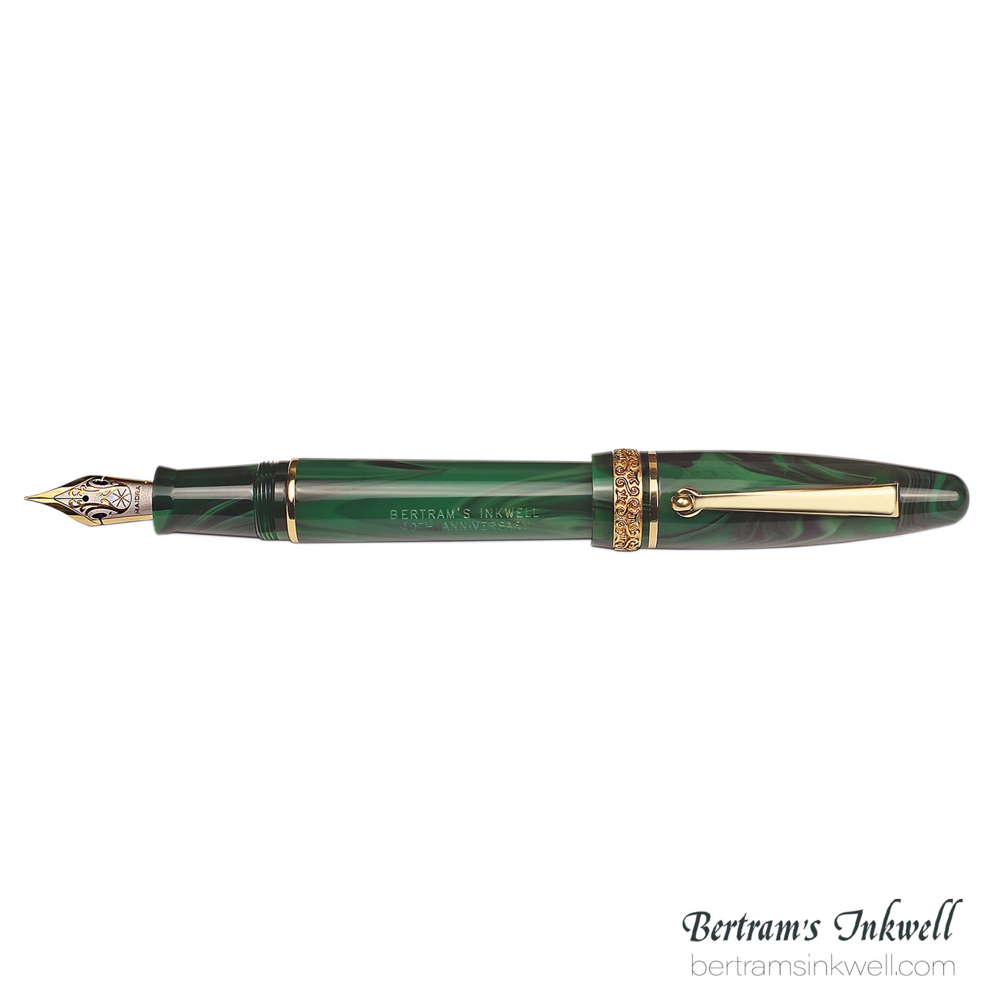 Maiora Ultra Ogiva Golden Age 2.0 Bertram's Inkwell 40th Anniversary Fountain Pen