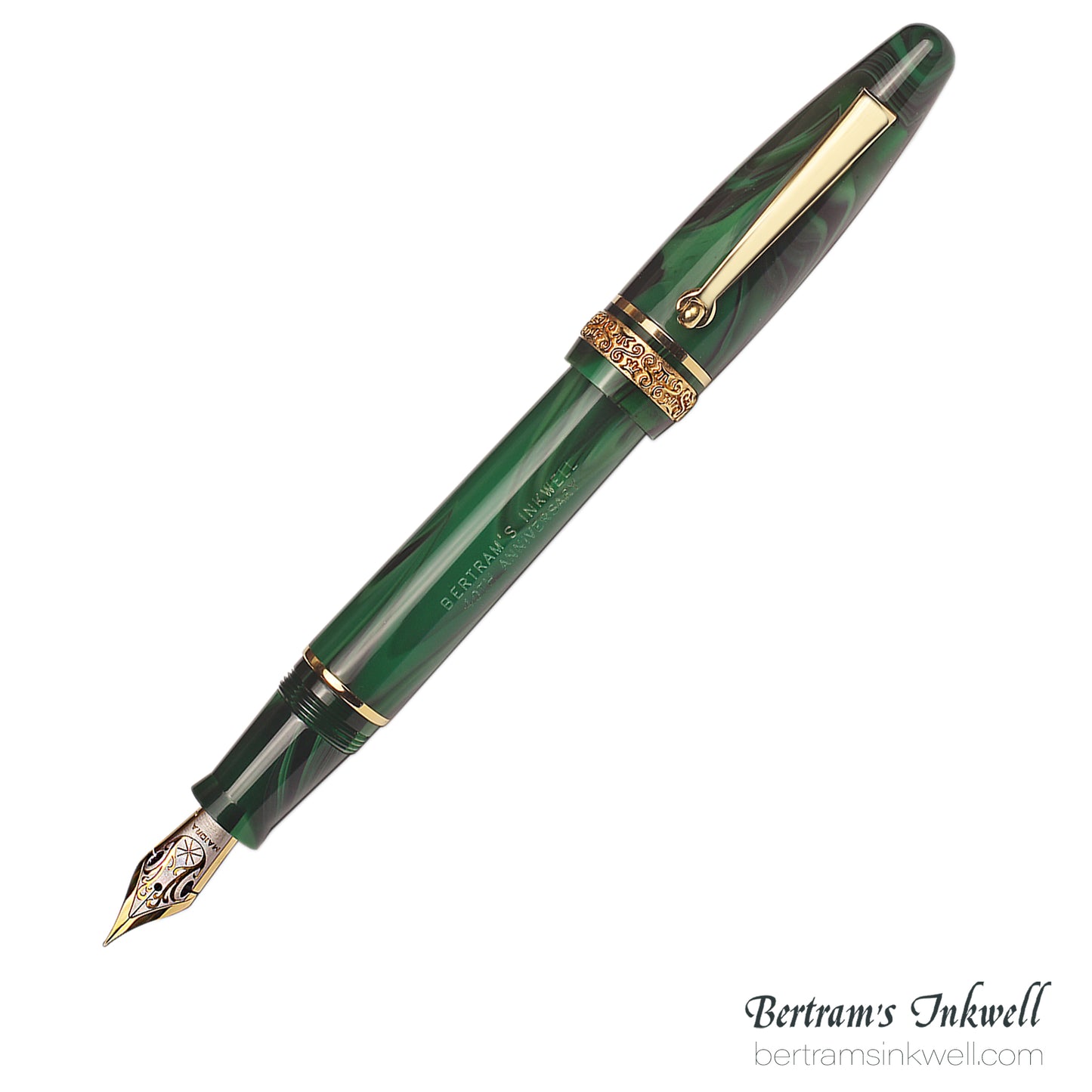 Maiora Ultra Ogiva Golden Age 2.0 Bertram's Inkwell 40th Anniversary Fountain Pen