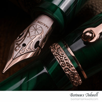 Maiora Ultra Ogiva Golden Age 2.0 Bertram's Inkwell 40th Anniversary Micro Batch - Rose Gold Fountain Pen