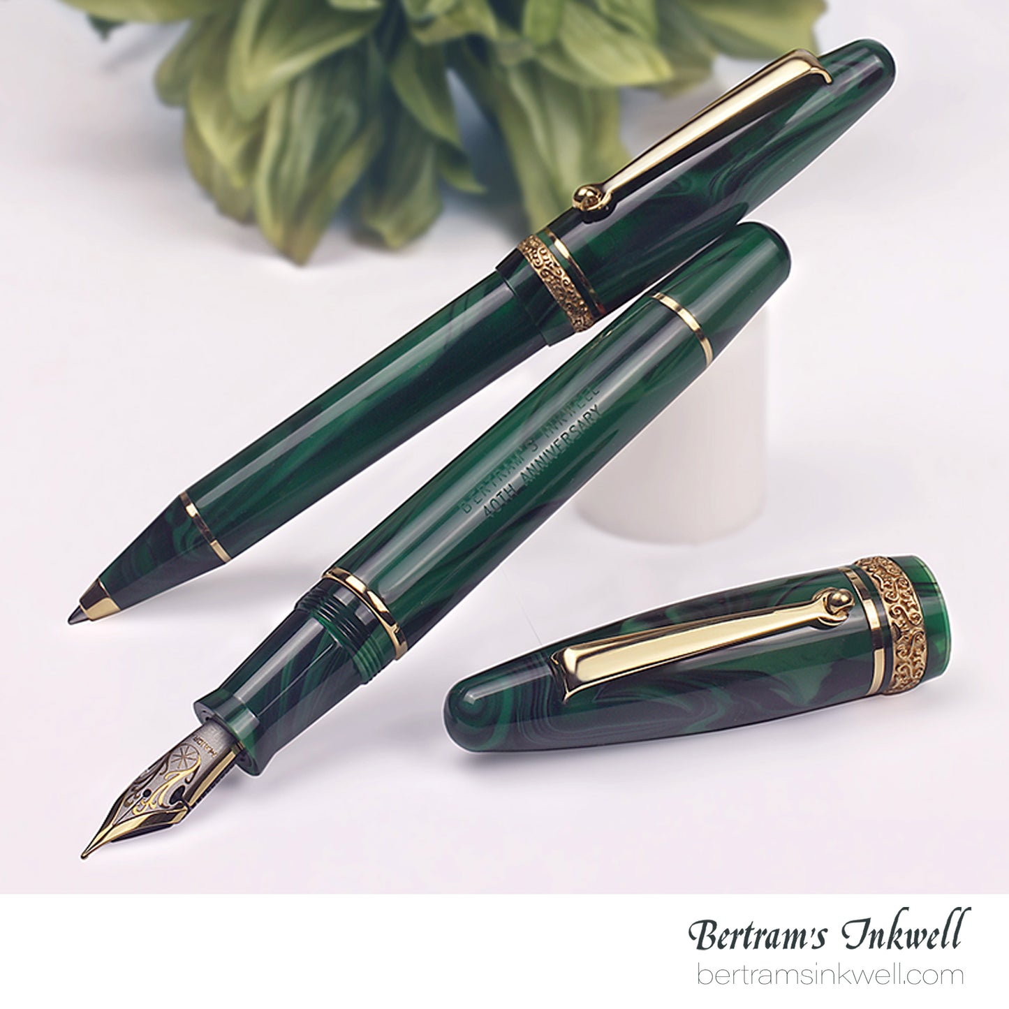 Maiora Ultra Ogiva Golden Age 2.0 Bertram's Inkwell 40th Anniversary Fountain Pen