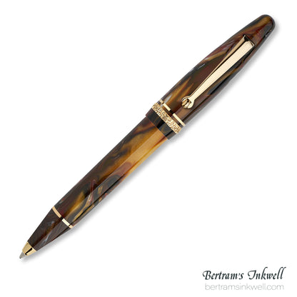 Maiora Ultra Ogiva Golden Age 2.0 Fire/Gold Ballpoint Pen