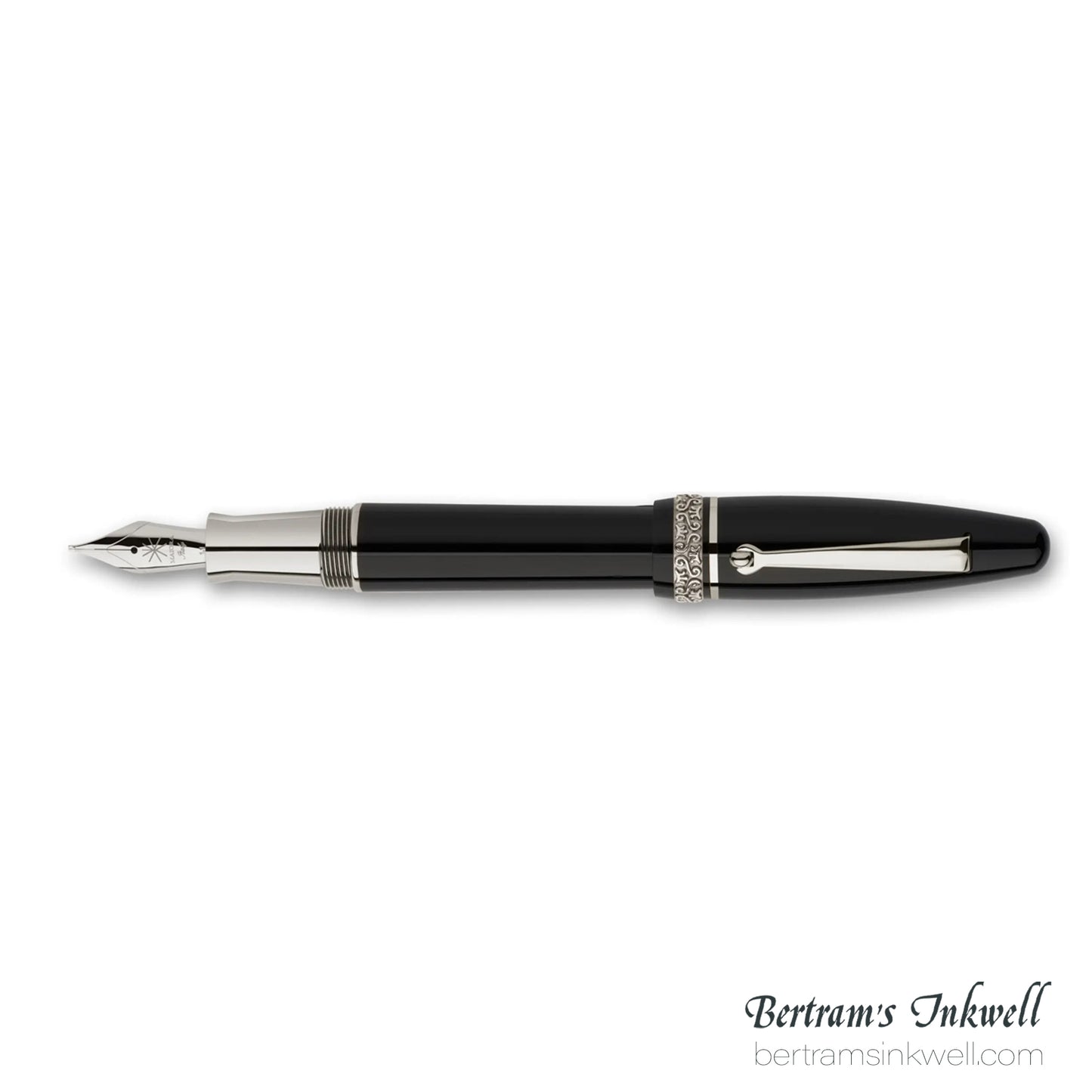 Maiora Ultra Ogiva Golden Age 2.0 Nera Palladium Fountain Pen