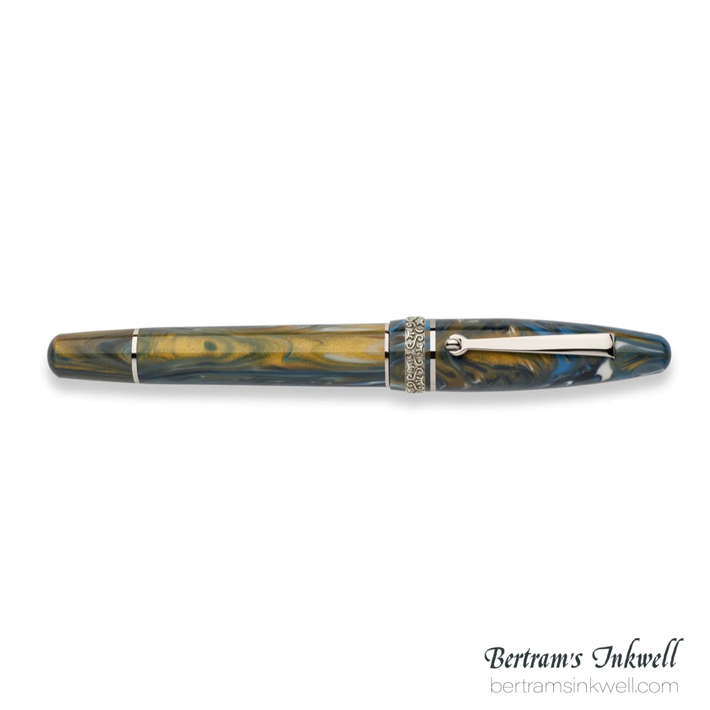 Maiora Ultra Ogiva Golden Age 2.0 Wind/Palladium Fountain Pen