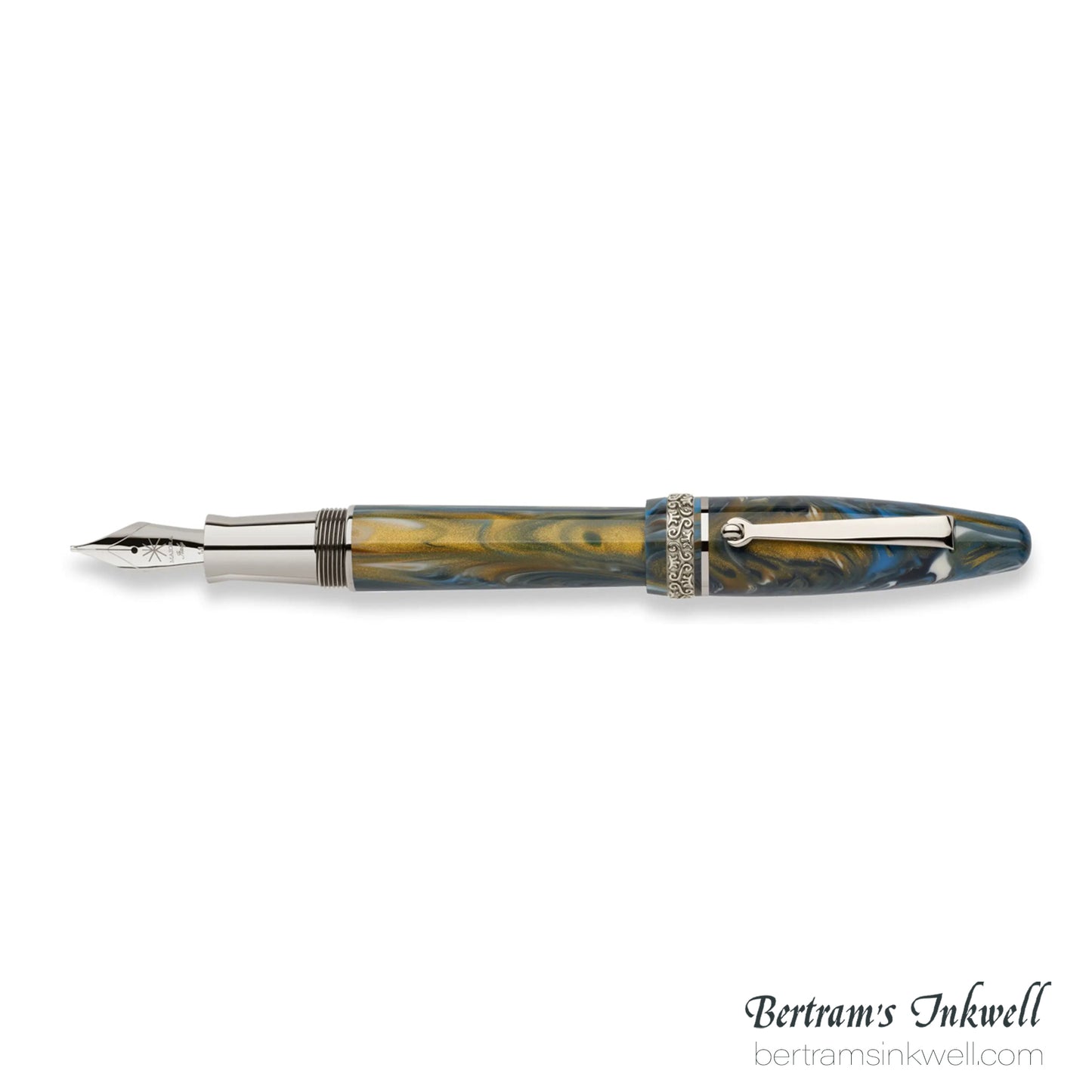 Maiora Ultra Ogiva Golden Age 2.0 Wind/Palladium Fountain Pen