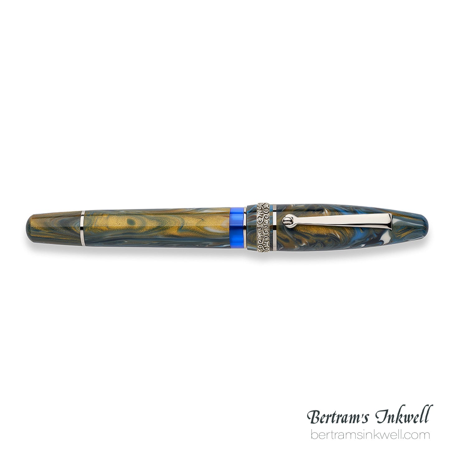 Maiora Ultra Ogiva Golden Age 2.0 "KP" Wind/Palladium Fountain Pen