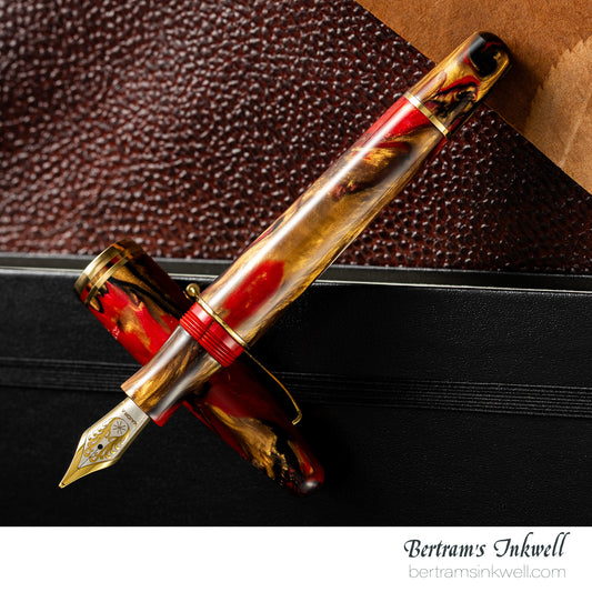 Maiora Ultra Ogiva Golden Rule Fountain Pen