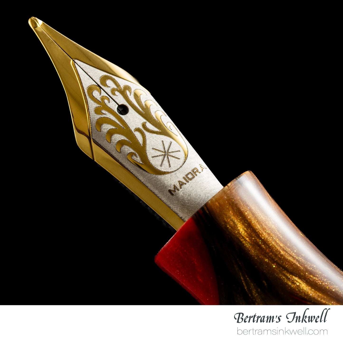 Maiora Ultra Ogiva Golden Rule Fountain Pen