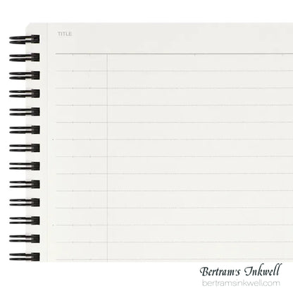 Maruman Mnemosyne Lined Notebook - A5 - 8 mm