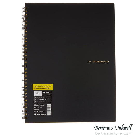 Maruman Mnemosyne Dot Grid Notebook A4 - 5 mm
