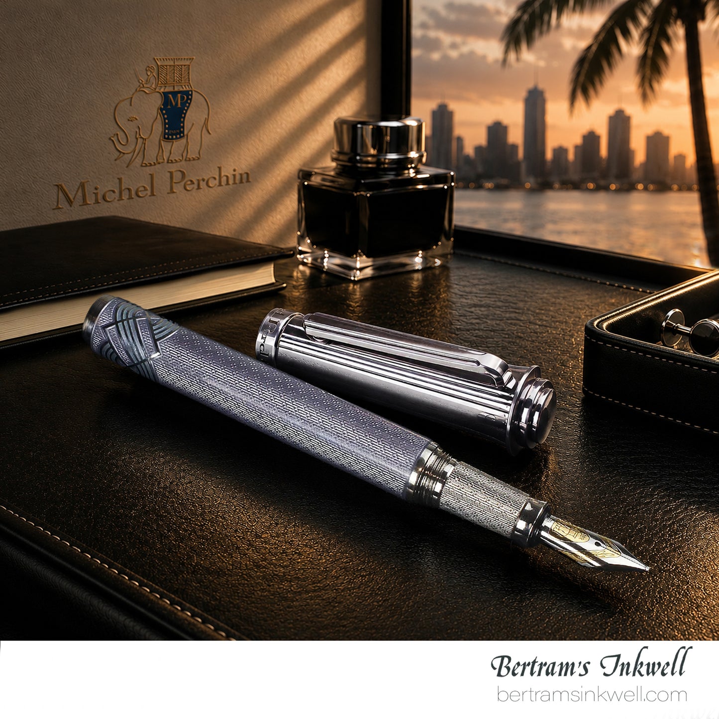 Michel Perchin South Beach Mauve Limited Edition Fountain Pen, 2007