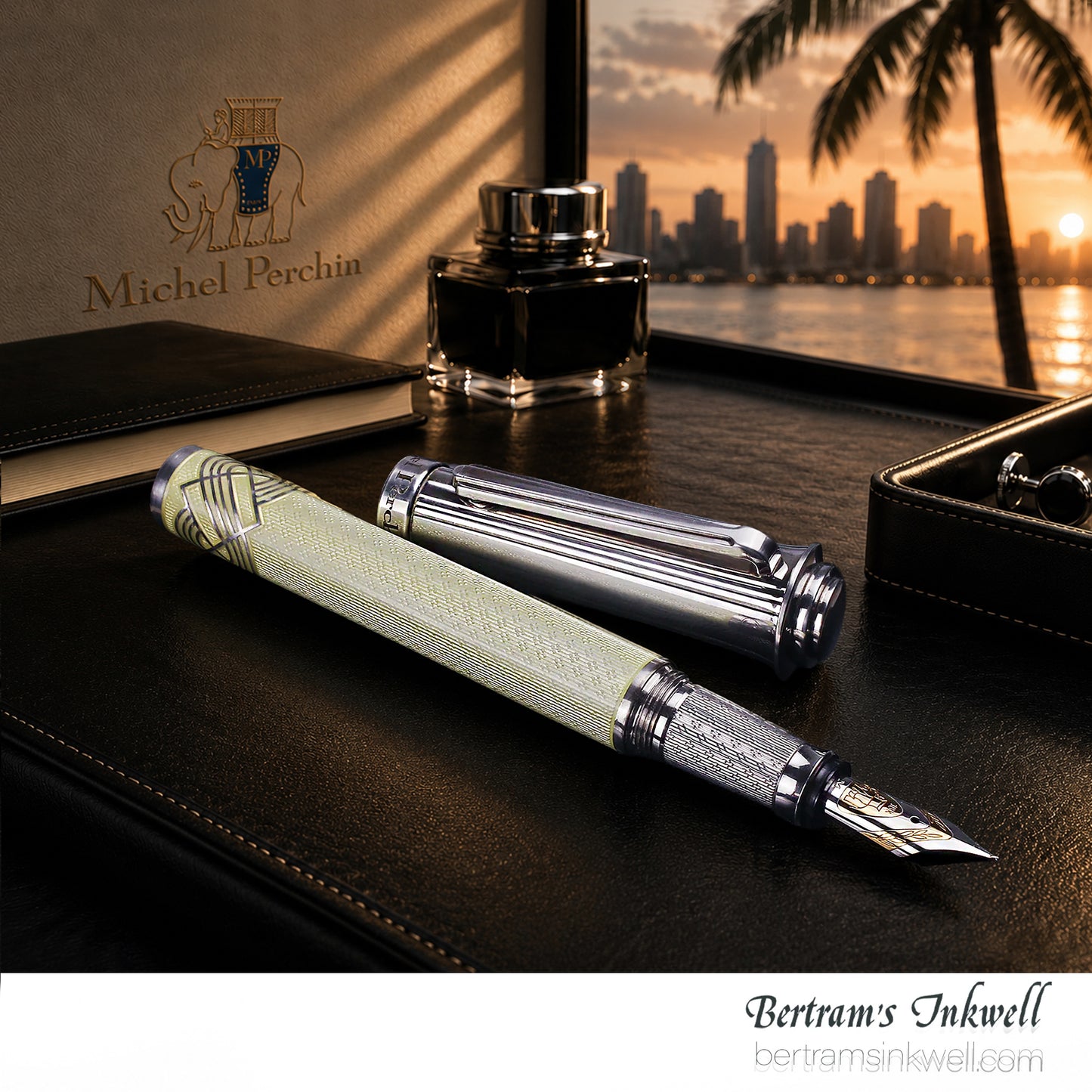 Michel Perchin South Beach Yellow Limited Edition Fountain Pen, 2007
