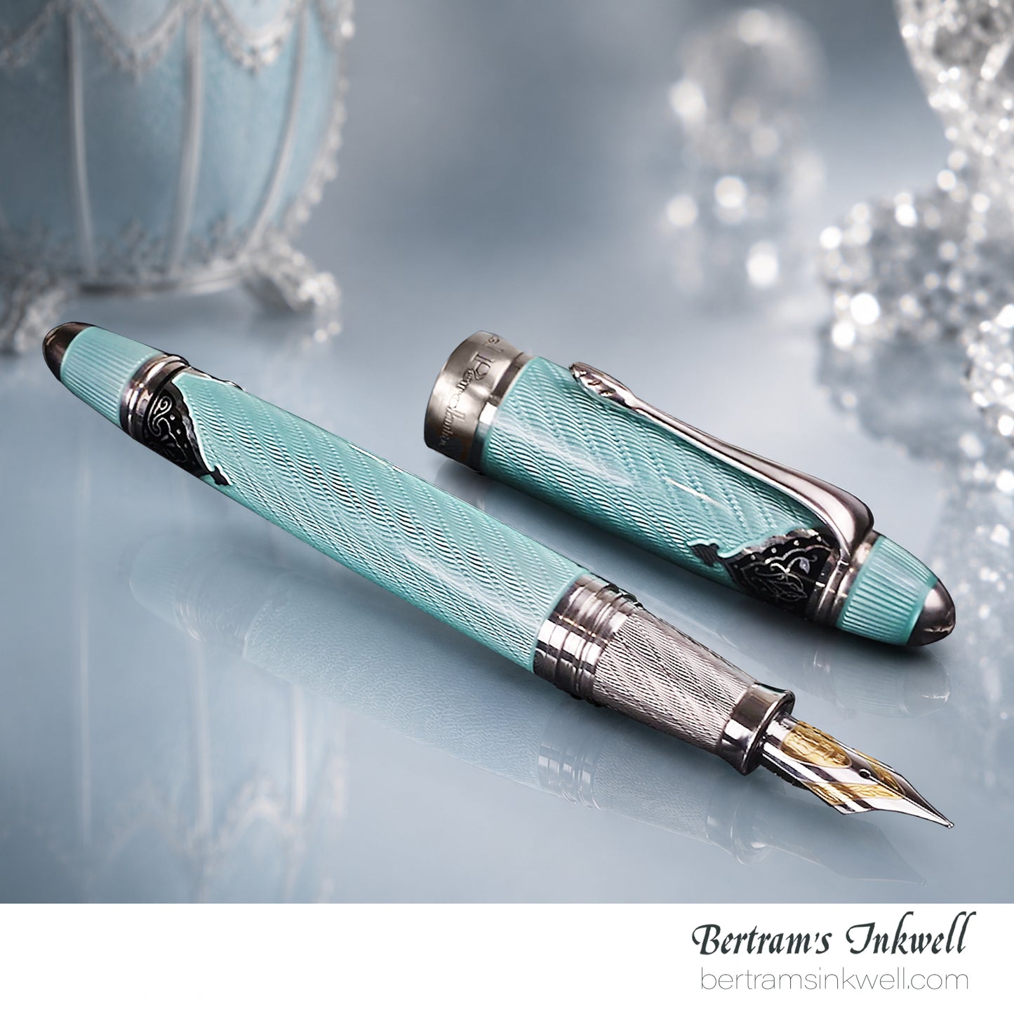 Michel Perchin The Star Of India Shagreen Limited Edition Fountain Pen, 2008
