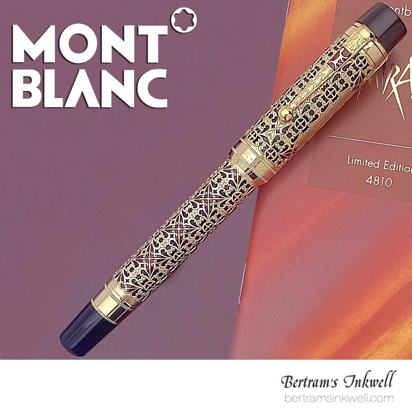 Montblanc Semiramis 4810 Limited Edition Fountain Pen 28624, 1996