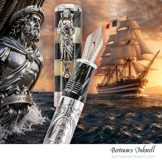 Montegrappa Amerigo Vespucci Limited Edition Fountain Pen ISAVN_SE, 2001